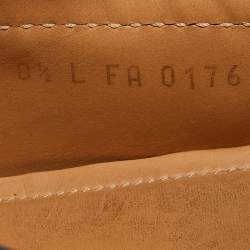 مملوكة مسبقًا Louis Vuitton Navy Blue Leather Monte Carlo Loafers Size 42.5