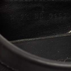 Louis Vuitton Black Leather Hockenheim Loafers Size 43.5