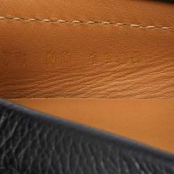 Louis Vuitton Black Leather Monte Carlo Loafers Size 41.5