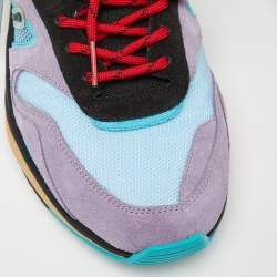 Louis Vuitton Multicolor Mesh and Suede LV Trail Sneakers Size 41