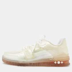 Louis Vuitton Transparent Monogram PVC Trainer Sneakers Size 41