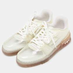 Louis Vuitton Transparent Monogram PVC Trainer Sneakers Size 41