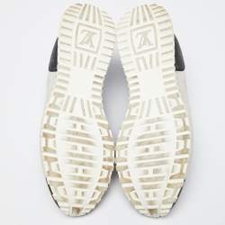 Louis Vuitton Tri Color Monogram Canvas Run Away Low Top Sneakers Size 41.5