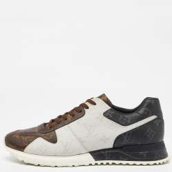 Louis Vuitton Tri Color Monogram Canvas Run Away Low Top Sneakers Size 41.5