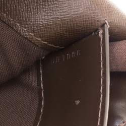 Pre Owned Louis Vuitton Brown Taiga Leather Minuto Portfolio Case