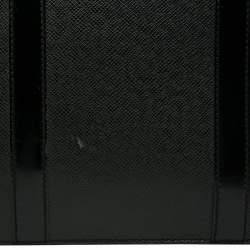 Louis Vuitton Black Taiga Leather Lozan Briefcase