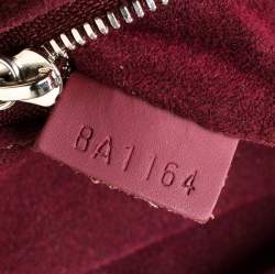 مملوكة مسبقًا حقيبة لوي فيتون Porte-Documents Voyage جلد أيبي بوردو عنابي