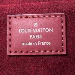 مملوكة مسبقًا حقيبة لوي فيتون Porte-Documents Voyage جلد أيبي بوردو عنابي