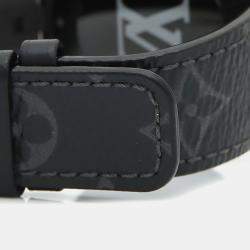 Pre Owned Louis Vuitton Tambour Q1D22 Automatic Stainless Steel Men's Wristwatch 41.5 mm