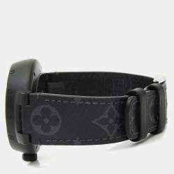 Pre Owned Louis Vuitton Tambour Q1D22 Automatic Stainless Steel Men's Wristwatch 41.5 mm