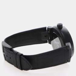 Pre Owned Louis Vuitton Tambour Q1D22 Automatic Stainless Steel Men's Wristwatch 42 mm