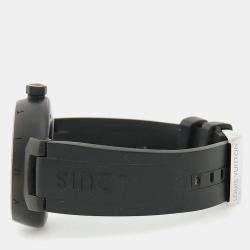 Pre Owned Louis Vuitton Tambour Q1D22 Automatic Stainless Steel Men's Wristwatch 41.5 mm