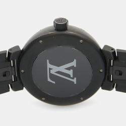 Pre Owned Louis Vuitton Tambour Q1D22 Automatic Stainless Steel Men's Wristwatch 41.5 mm