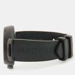 Pre Owned Louis Vuitton Tambour Q1D22 Automatic Stainless Steel Men's Wristwatch 41.5 mm