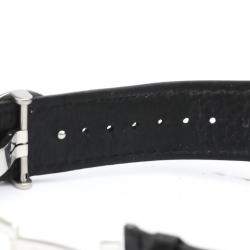 Louis Vuitton Gray Stainless Steel Fifty Five GMT Automatic Q6D30 Men's Wristwatch 41 MM