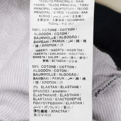 Pre Owned هودي لوف موسكينو قطن بنقشة التمويه الأخضر مقاس صغير