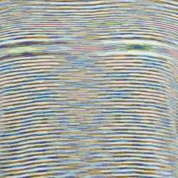 Missoni Multicolor Striped Cotton Crew Neck T-Shirt L