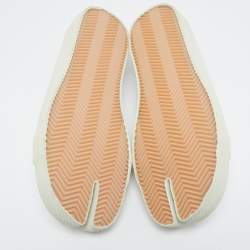 Pre Owned Maison Martin Margiela White Canvas Low Top Sneakers Size 41