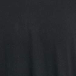 Pre Owned Maison Martin Margiela Black Cotton Round Neck T-Shirt S