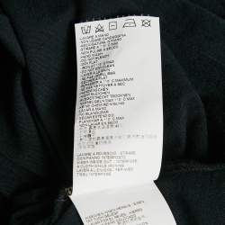 Pre Owned Maison Martin Margiela Black Cotton Round Neck T-Shirt S