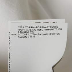 Maison Martin Margiela White Cotton Crew Neck T-Shirt XL