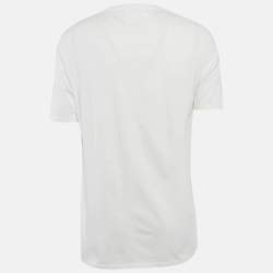 Maison Martin Margiela Off-White Cotton Knit T-Shirt XL