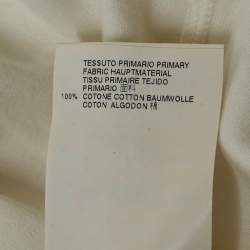 Maison Martin Margiela Off-White Cotton Knit T-Shirt XL