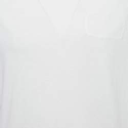 Maison Martin Margiela White Jersey Crewneck T-Shirt XL