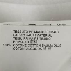 Maison Martin Margiela White Jersey Crewneck T-Shirt XL