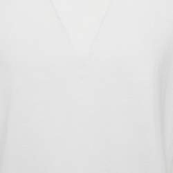 Maison Martin Margiela White Jersey Crewneck T-Shirt XL