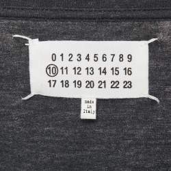 Maison Martin Margiela Grey Printed Crewneck T-Shirt XL