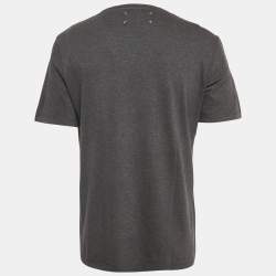 Maison Martin Margiela Grey Printed Crewneck T-Shirt XL