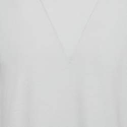 Pre Owned Maison Martin Margiela Light Blue Jersey Crewneck T-Shirt XL