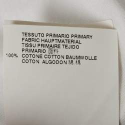 Pre Owned Maison Martin Margiela White Jersey Regular Fit T-Shirt XL