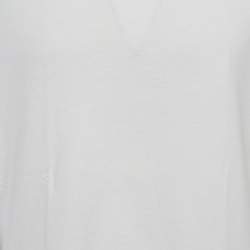 Pre Owned Maison Martin Margiela White Jersey Regular Fit T-Shirt XL