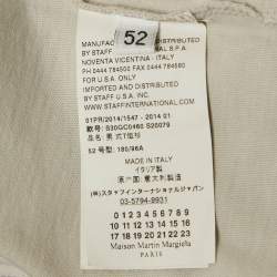 Pre Owned Maison Martin Margiela Grey Jersey Crewneck T-Shirt XL