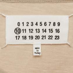 Pre Owned Maison Martin Margiela Sage Green Jersey Regular Fit T-Shirt XL