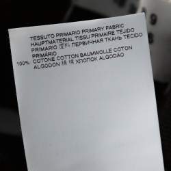 Pre Owned Maison Margiela Black Cotton Stereotype Drawstring Sweatpants M