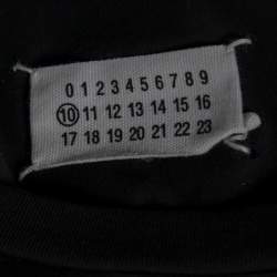 Pre Owned تي شيرت ميزون مارتن مارجيلا  قطن بطبعة فاشون إيد كيت أسود  مقاس متوسط - ميديوم