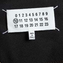 Pre Owned Maison Martin Margiela Brown Textured Plastic Paneled Jacket XXL