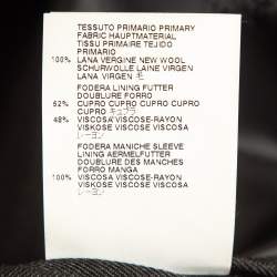 Pre Owned Maison Martin Margiela Black Wool Single Breasted Blazer M