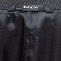 Pre Owned Maison Martin Margiela Black Wool Single Breasted Blazer M