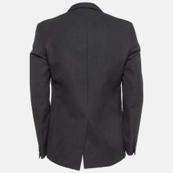 Pre Owned Maison Martin Margiela Black Wool Single Breasted Blazer M