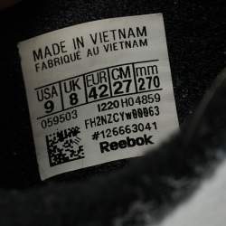 Pre Owned Maison Margiela x Reebok White Leather Cut Out Classic Sneakers Size 42