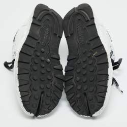 Pre Owned Maison Margiela x Reebok White Leather Cut Out Classic Sneakers Size 42