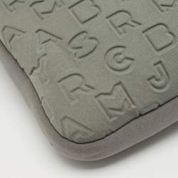 Marc by Marc Jacobs Grey Polyester Dreamy Logo Laptop Case