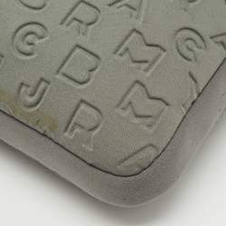 Marc by Marc Jacobs Grey Polyester Dreamy Logo Laptop Case