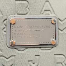 Marc by Marc Jacobs Grey Polyester Dreamy Logo Laptop Case