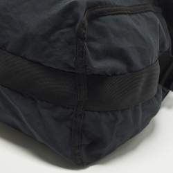 مملوكة مسبقًا حقيبة ماسنجر مارك باي مارك جاكوبس قياس كبير قماش أزرق بحري ستاندرد سابلاي