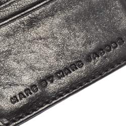 Marc By Marc Jacobs Black Leather Card Holder